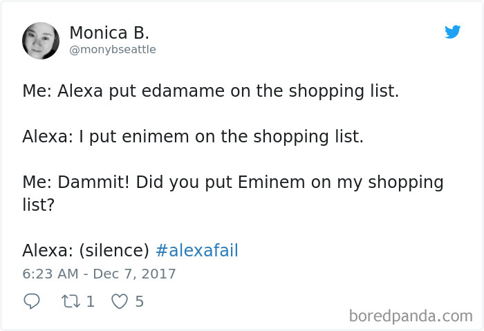 Funny Amazon Alexa Tweets