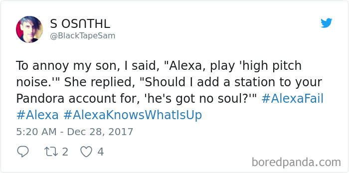 Funny Amazon Alexa Tweets