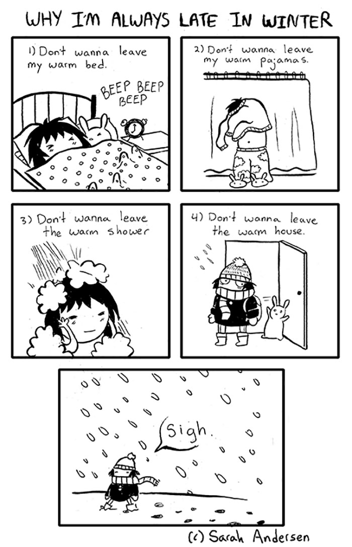 Funny Winter Problems