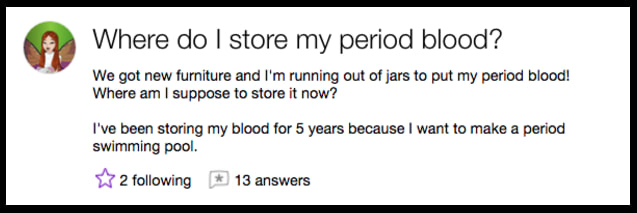 Hilarious Yahoo Questions